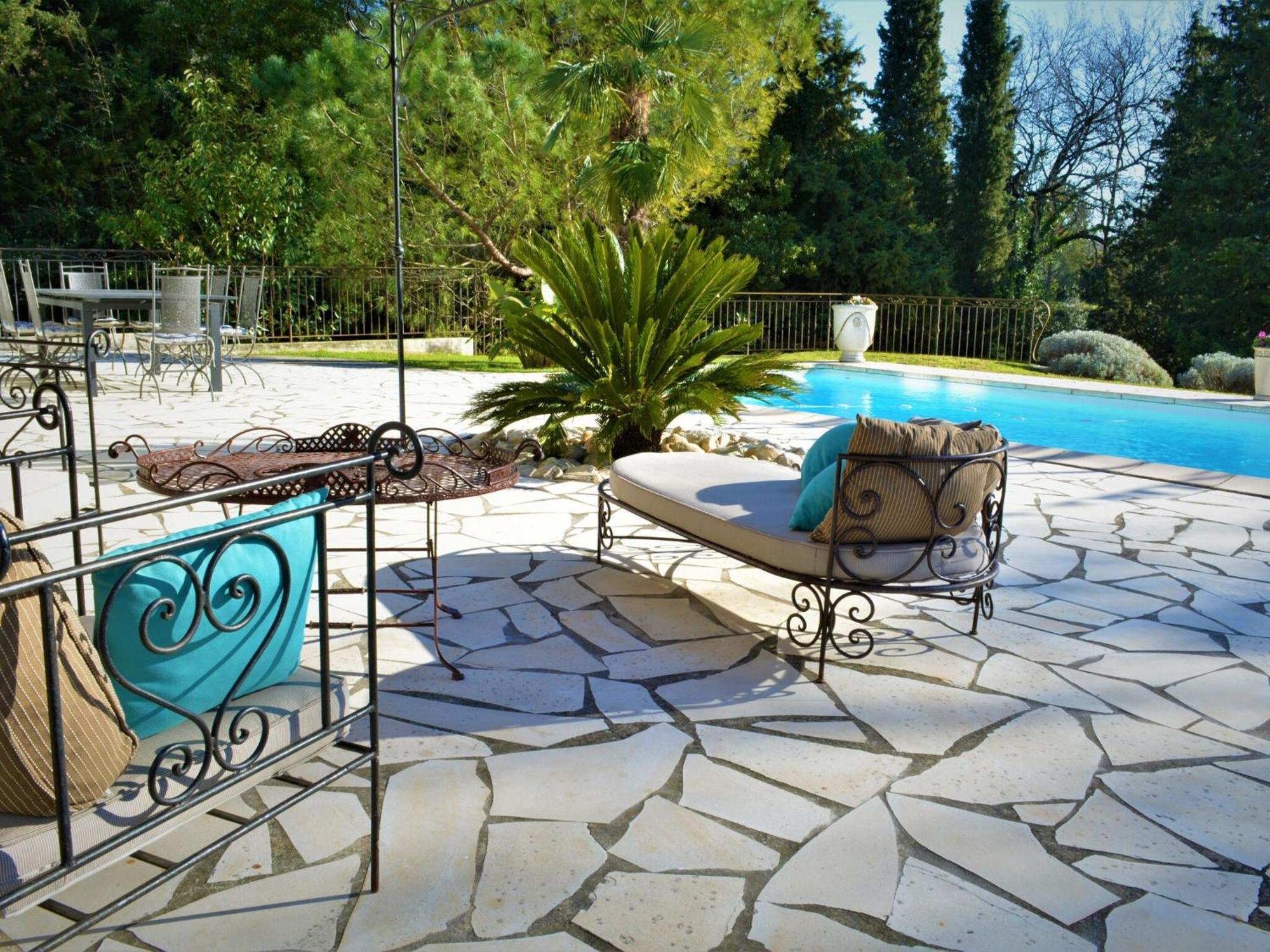 Peaceful Villa In Saint Paul De Vence With Pool 外观 照片